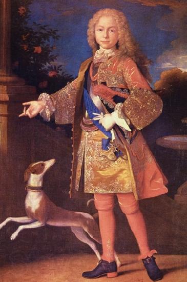 Jean Ranc Portrait of Ferdinand of Bourbon as a child France oil painting art